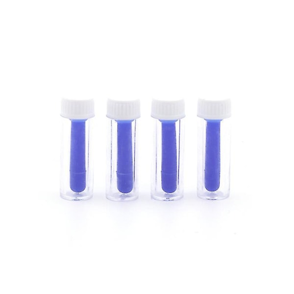 4 st ihåliga linsinsättare Remover Lins sugkopp för hård Rgp-lins (blå)
