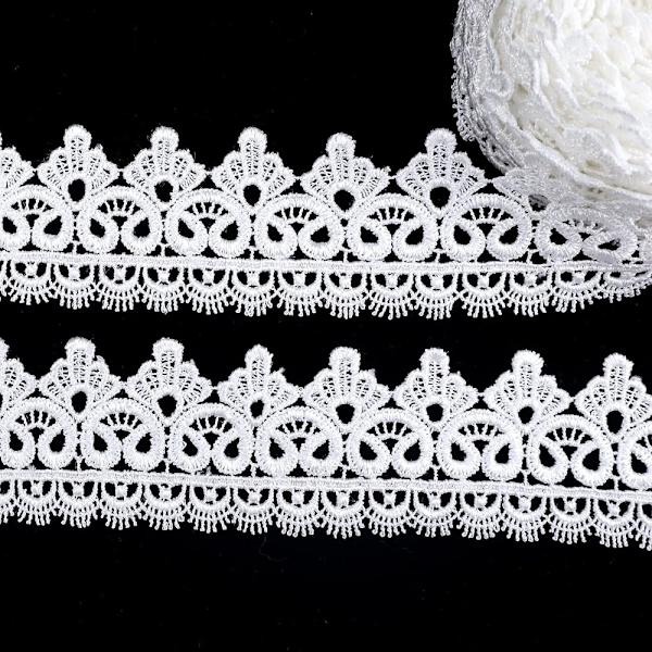 【BQ】Lace Trim Lace Edge White Lace