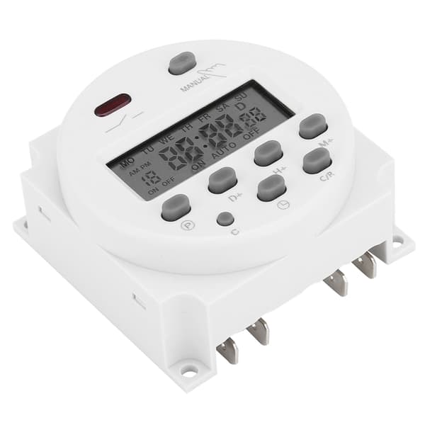 CN101A DC 12V Mini LCD Digital Microcomputer Kontroll Strømtimerbryter