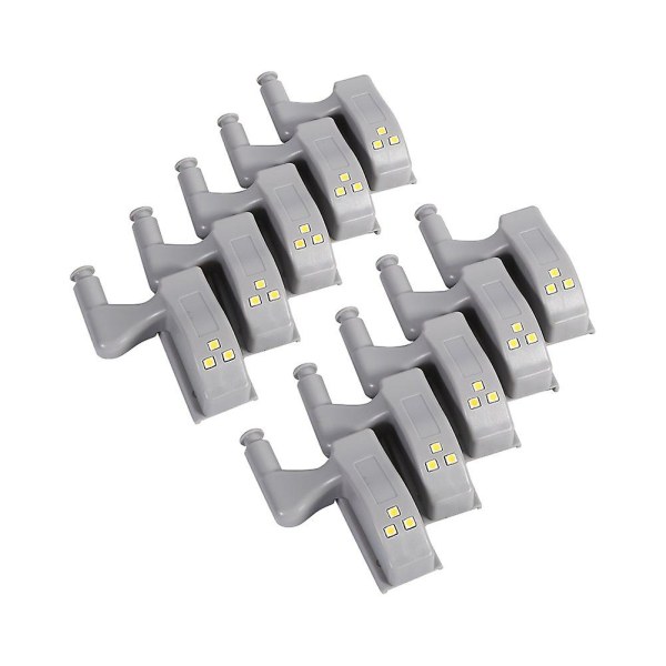 10pcs Universal LED Cabinet Hinge Light for Modern Kitchen Home Light Cool White