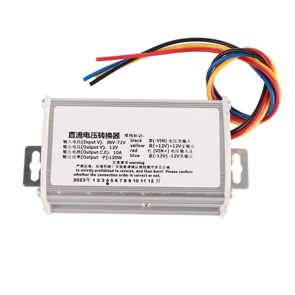 DC-omformer Step Down Strømforsyningsmodul 36V‑72V til 12V 10A 120W
