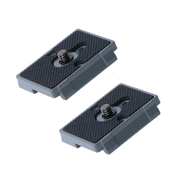 Quick Release Plate 1/4" Screw Fit For Bogen 3157n Manfrotto 200pl-14 323 Rc2 3030 (pack Of 2)