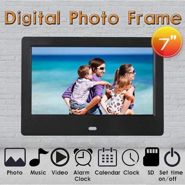 Skylight Frame-10 inch WiFi digital photo frame, capable of sending email photos anytime, anywhere, remote control operation, no touch screen mode black