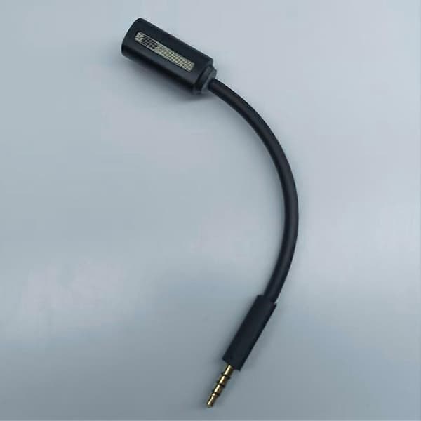 Erstatningsmikrofoner for ROG Delta II gamingheadset med støydemping og fleksibel bom for ROG Delta 2 Black