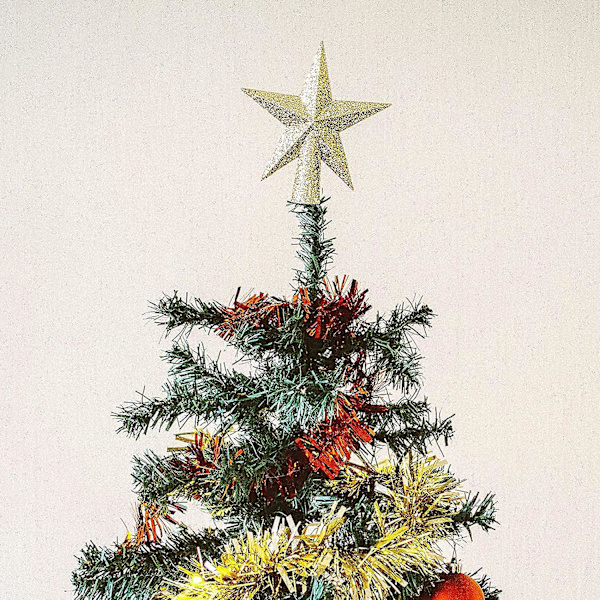 Weihnachtsbaum Stern, Weihnachtsbaumspitze Weihnachtsstern Dekoration Topper Stern Ba