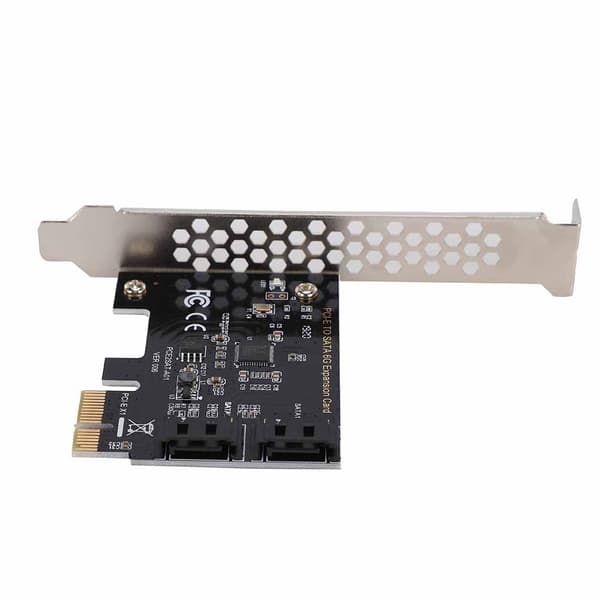 PCI-E til SATA 3.0 ekspansjonsadapter - 2-port SATA III 6Gbps-kort