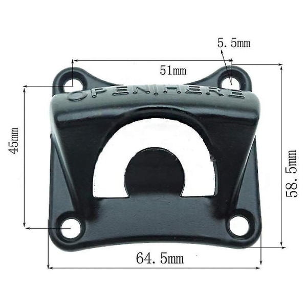 2-delt sett flaskeåpner Veggmontering Vegg flaskeåpner Vegg ølåpner med monterte skruer