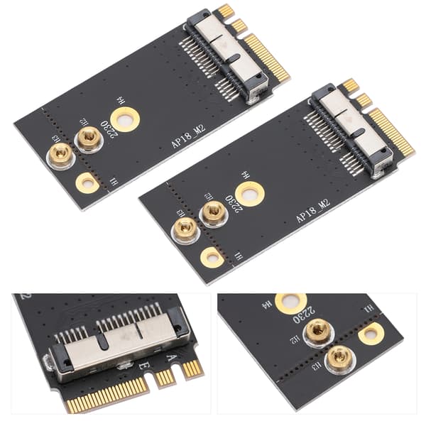 2 stk. adapter til OS X til NGFF interface trådløst netværkskort BCM94360CS2 BCM943602CS