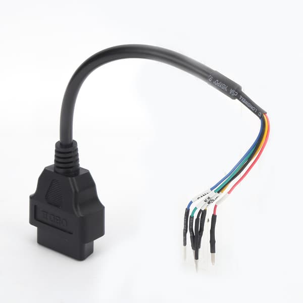 16PIN Kabel Test Adapter Kontakt för Bil Motorcykel Universal OBD ODB2 Kabeldragning