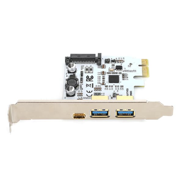 VL805 Master Adapter Utvidelseskort Riser med SATA Strømport