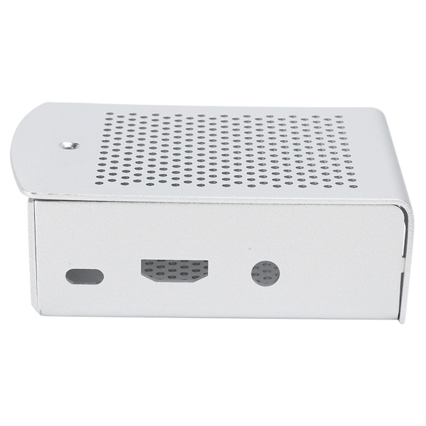 Raspberry Pi 3B 2B Kylande Skyddsfodral i Aluminiumlegering Silver