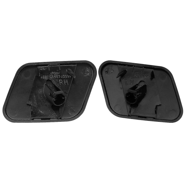 Auton etuoikea, vasen ajovalojen pesurin suuttimen cover , yhteensopiva Nissan Qashqai J10 2007-2010 kanssa Right and Left