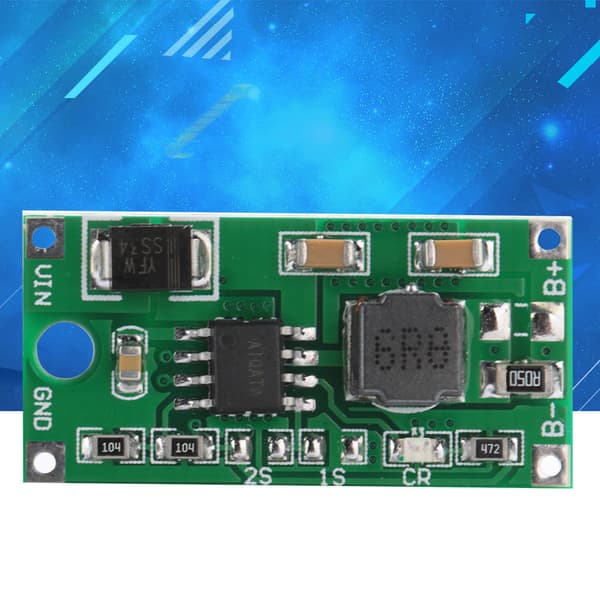 Multi Cell Li Ion Litium Batterilader for Solcellelading Bærbar Enhet (3S-1A)