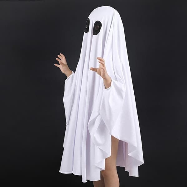 Halloween-kummitusviitta lapsille, 1–9 vuotta