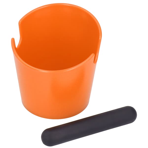Halkfri Orange Kaffesumpslåda Behållare för Kaffesump