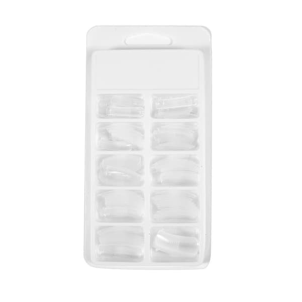 100 st/ask Quick Mold Tips Nagel UV-förlängning DIY Transparent