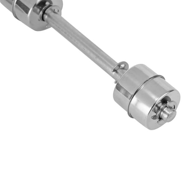 Rustfritt stål dobbel kule flottørbryter vannstand kontrollsensor bryter (150mm)