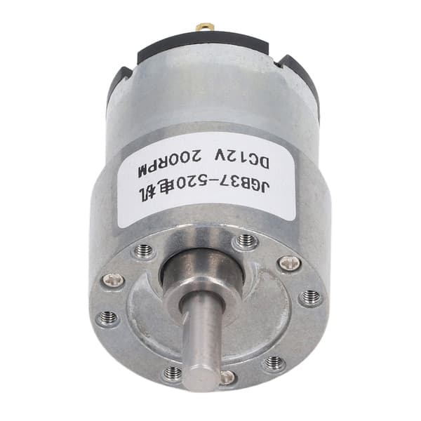 DC 12V Gearmotor 200RPM Hall Encoder Hastighedsreduktion til Robotudstyr