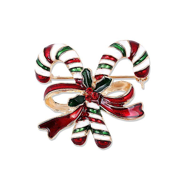 9-delat broschset, julstil