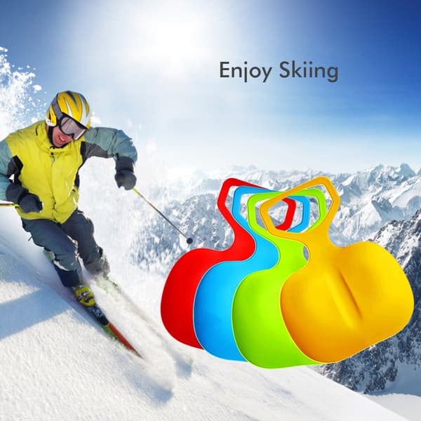 Plast Snowboards Bærbart Sand- og Gressbrett Utendørsleke for Barn