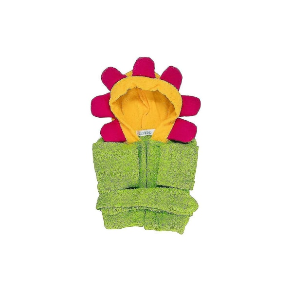 Huva handduk, badrock, handduk med huva, huva handduk green