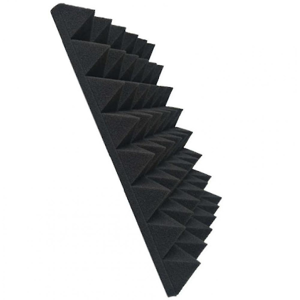 12pcs Acoustic Soundproof Foam Panels For Recording Studio