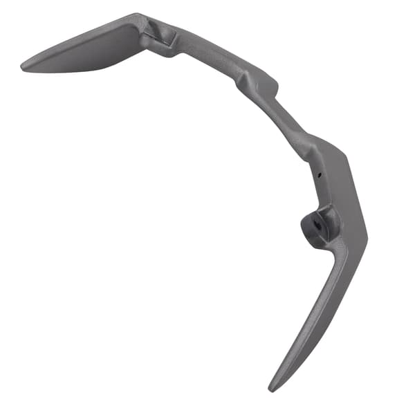 MT15 2019+ Motorcykel Front Windshield Fairing Extension - Grå