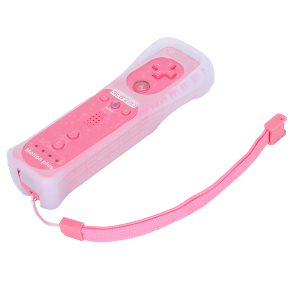 Vibrerande fjärrkontroll med Motion Plus - Rosa