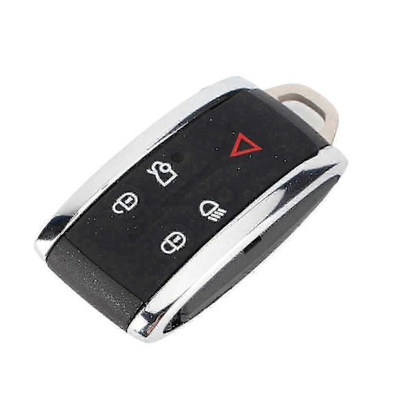 【BQ】Jaguar XF 2009-2012 5-Button Key Fob Shell Replacement Compatible with Remote Control