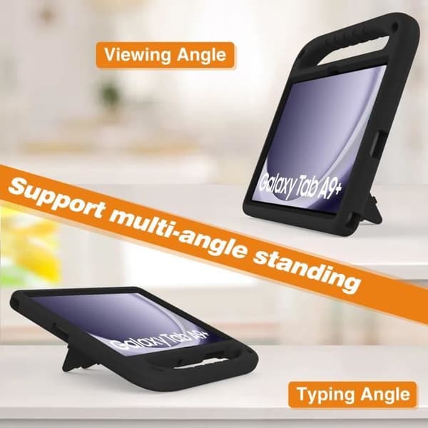 Nettbrettdeksel - FRANCIS-R - Samsung Galaxy Tab A9+ - 11 tommer - Lettvekt - Støtsikkert - Barn