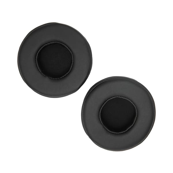 2 stk. 85 mm øreputer erstatning universell hodetelefon ørepute headset tilbehør svart