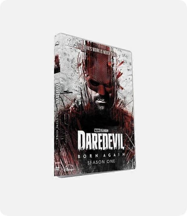 【BQ】Daredevil Born Again Den Komplette Første Sæson 1 (DVD, 2025, 3-Disc Sæt) engelsk version