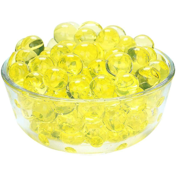 Flerfärgade vattenpärlor 3000 st Multipurpose Magic Balls YELLOW