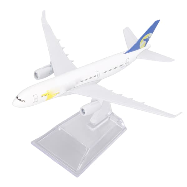 Legering 767 Flygplansmodell Legering Simulerad Utsökt Passagerarflygplansmodell Leksaksdekoration Samling för Hemstudie
