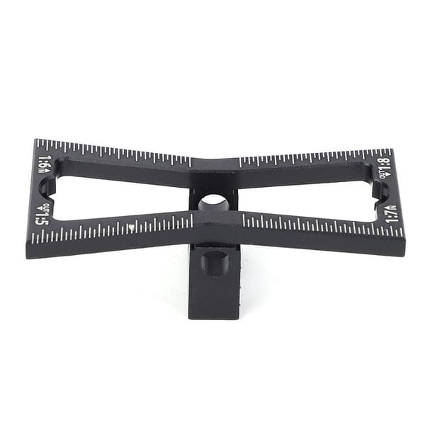 Aluminium Svalehaleforbindelse Rissemerke Marker Måleverktøy Trebearbeidingsguideverktøy