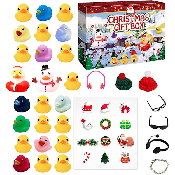 Den nya Gummi Anka Advent 2023År, Advent 2023År Barn, Advent Anka Bad Till 06(24 ducks)