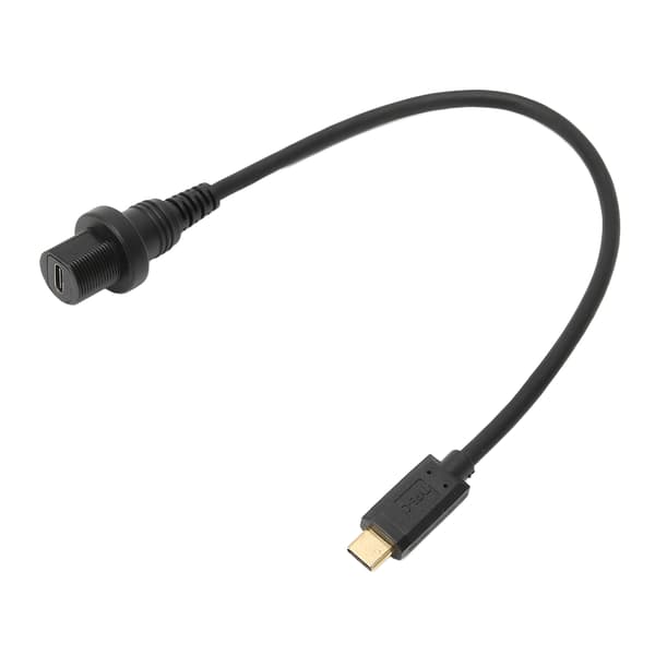 Typ C Flush Mount-kabel Multifunktionell Bilinstrumentbräda Mount Adapter för Bil Båt Motorcykel 0,3m/1,0ft