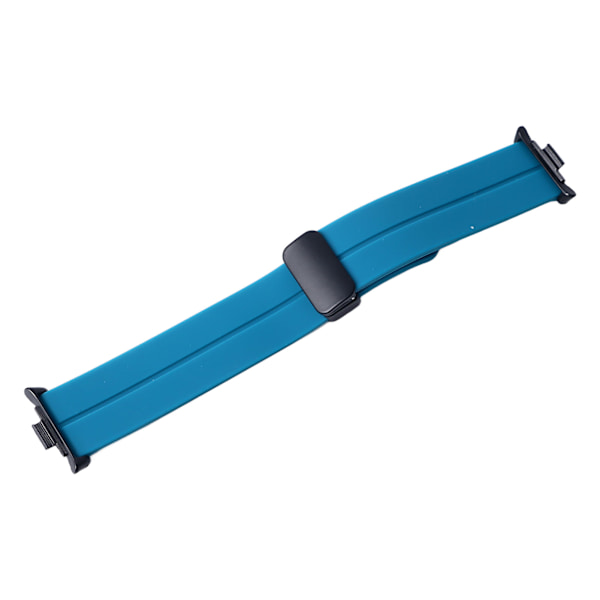 Armband för Mi Band 8 Pro i Silikon, Magnetisk, Vikbar, Flexibel, Vattentät, Färg: Rock Blå