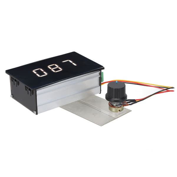 DC Motor Hastighetskontroller PWM Regulator CW CCW Rotasjon Trinnløs Regulering 6‑60V 30A