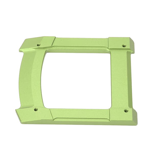RC Glide Chassis Beskyttelse Armour Guard Aluminium Legering Tilbehørssæt Kit til 1/10 Biler Grøn