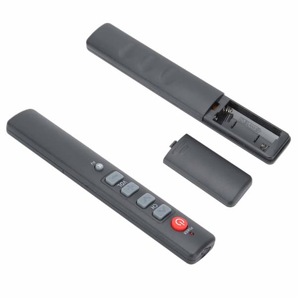 6 stora knappar Smart TV STB DVD DVB HIFI VCR Fjärrkontroll (grå)