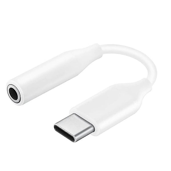 Typ-c till 3,5 mm ljudmikrofonadapter för Galaxy Note 10