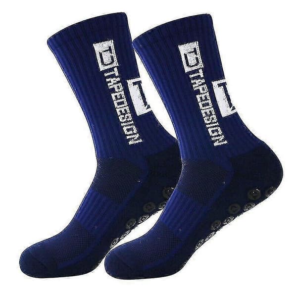3 stk. gripesokker med teipdesign Navy blue