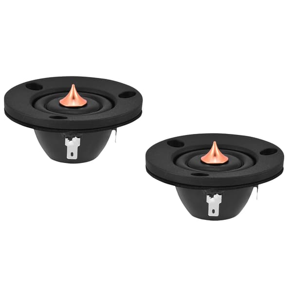 2 stk 2\" 4Ω 30W Silke Dome Diskant Bilhøjttalere