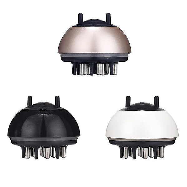 Scalp Massager -hiusharja parantaa verenkiertoa hiustyökaluissa gold