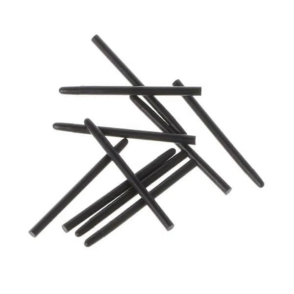 10 stk. erstatningspennespidser til Wacom tegneblyant grafisk tegneplade standard pennespidser Black