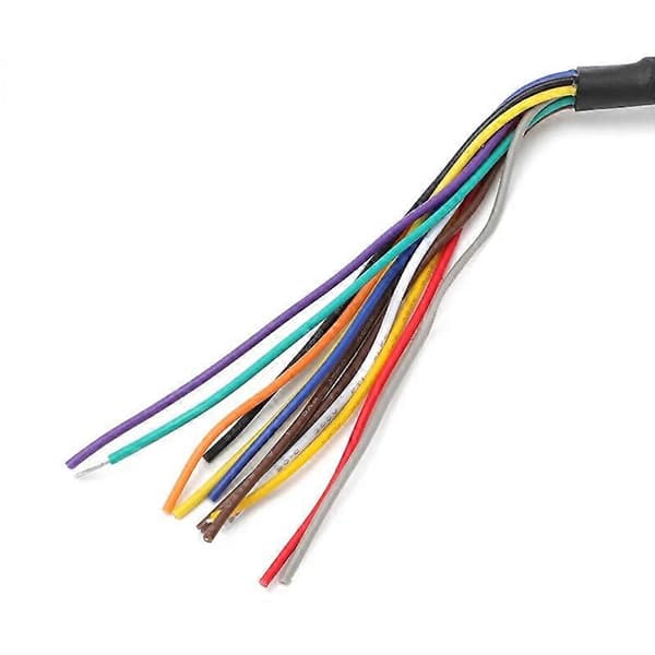 【BQ】Til 7-tommer Digital Dash Bil Ledningskabel Adapter Stik Black