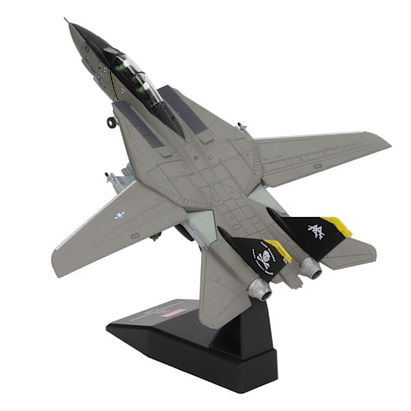 1 100 Jagerfly Model Legering Simulation Klar Udskrivning Perfekte Graverede Linjer Stabil Base