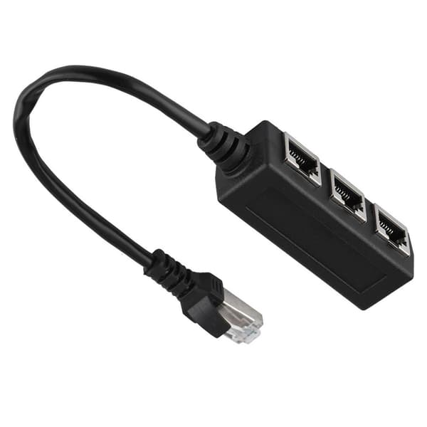 1 han til 3 hun Ethernet-forlængerledning
