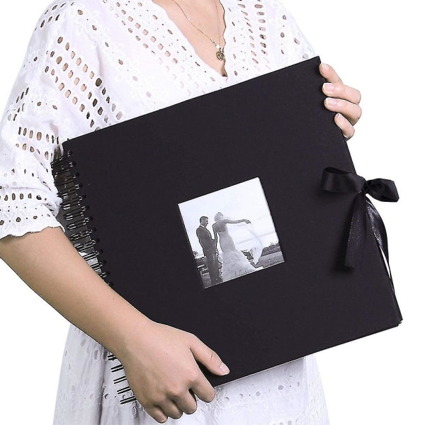 Scrapbook Photo Album 8x8 Inch Diy Med Cover Photo Pocket 30 sidor